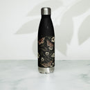 Dark Botanical Stainless Steel Water Bottle, iBuyXi.com