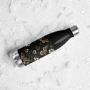 Dark Botanical Stainless Steel Water Bottle, iBuyXi.com