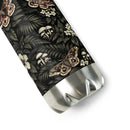 Dark Botanical Stainless Steel Water Bottle, iBuyXi.com