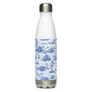 Stork Chinoiserie Stainless Steel Water Bottle