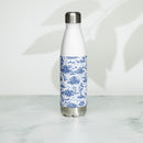 Stork Chinoiserie Stainless Steel Water Bottle