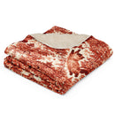 Siamese Cat Floral Sherpa Blanket, iBuyXi.com