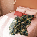 Verdigris Marble Sherpa Blanket, iBuyXi.com