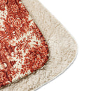 Siamese Cat Floral Sherpa Blanket, iBuyXi.com
