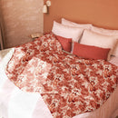 Siamese Cat Floral Sherpa Blanket, iBuyXi.com