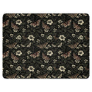 Dark Botanical Sherpa Blanket, iBuyXi.com