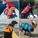 Summer Dog Life Jacket Reflective Adjustable Large Dogs Swimwear Safety Vest