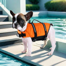 Summer Dog Life Jacket Reflective Adjustable Large Dogs Swimwear Safety Vest
