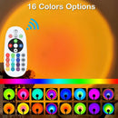 Sunset Lamp Projector with Remote 16 Colors