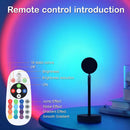 Sunset Lamp Projector with Remote 16 Colors