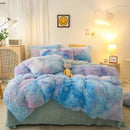 Super Shaggy Coral Fleece Bedding Set