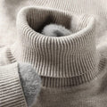 Sweatwear Mens Anti-pilling High Quality Knitted Turtleneck Sweater Slim Fit Lon