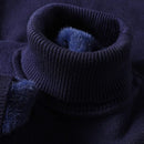 Sweatwear Mens Anti-pilling High Quality Knitted Turtleneck Sweater Slim Fit Lon