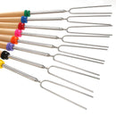 Telescoping Campfire Roasting Forks