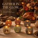 Thanksgiving Votive Candle Holder Set 6-Pack