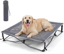 TIMBER RIDGE Outdoor Dog Bed, Cooling Elevated Pet Bed Portable Raised Dog Bed w