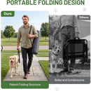 TIMBER RIDGE Outdoor Dog Bed, Cooling Elevated Pet Bed Portable Raised Dog Bed w