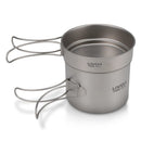 Titanium Ultralight Camping Cookware Set