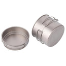 Titanium Ultralight Camping Cookware Set