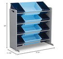 Toy Storage Organizer Rack