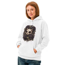Gothic Cat Skull Unisex Hoodie