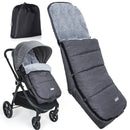 Universal Winter Stroller Footmuff with Sherpa Fleece Lining