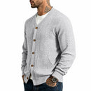 V-Neck Cable Knit Cardigan