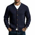 V-Neck Cable Knit Cardigan
