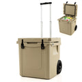 Wheeled Hard-Sided Camping Cooler