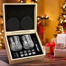 Whiskey Stones Glasses Gift Set