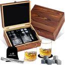 Whiskey Stones Glasses Gift Set