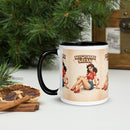 Not Today Satan Mug Color Inside