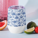 Stork Chinoiserie Wine Tumbler