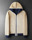 Winter Windproof Warm Thick Fleece Jackets Men Fashion Casual Coat Male Autumn O