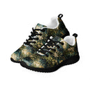 Verdigris Marble Women’s Athletic Shoes, iBuyXi.com