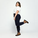 Burnt Umber Daisies Women’s High Top Canvas Shoes, iBuyXi.com