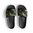 Verdigris Marble Women's Slides, iBuyXi.com
