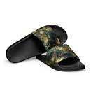 Verdigris Marble Women's Slides, iBuyXi.com