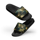 Verdigris Marble Women's Slides, iBuyXi.com