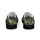 Verdigris Marble Women’s Slip-On Canvas Shoes, iBuyXi.com