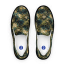 Verdigris Marble Women’s Slip-On Canvas Shoes, iBuyXi.com