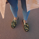 Verdigris Marble Women’s Slip-On Canvas Shoes, iBuyXi.com
