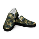 Verdigris Marble Women’s Slip-On Canvas Shoes, iBuyXi.com