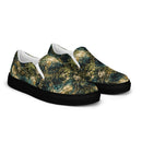 Verdigris Marble Women’s Slip-On Canvas Shoes, iBuyXi.com