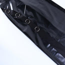 Chain Deep V-Neck High Rise Slit Party Maxi Dress, ibuyxi.com