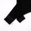 High Rise Cutout Long Sleeve Bodysuit, ibuyxi.com