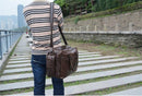 Genuine Leather Large Business Handheld Bag, ibuyxi.com