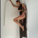 Sleeveless Backless Cutout Split Gown Maxi Dress, ibuyxi.com