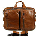 Genuine Leather Large Business Handheld Bag, ibuyxi.com