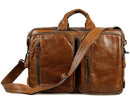 Genuine Leather Large Business Handheld Bag, ibuyxi.com